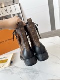 ルイヴィトン靴 LOUIS VUITTON 2025新作 ショートブーツ