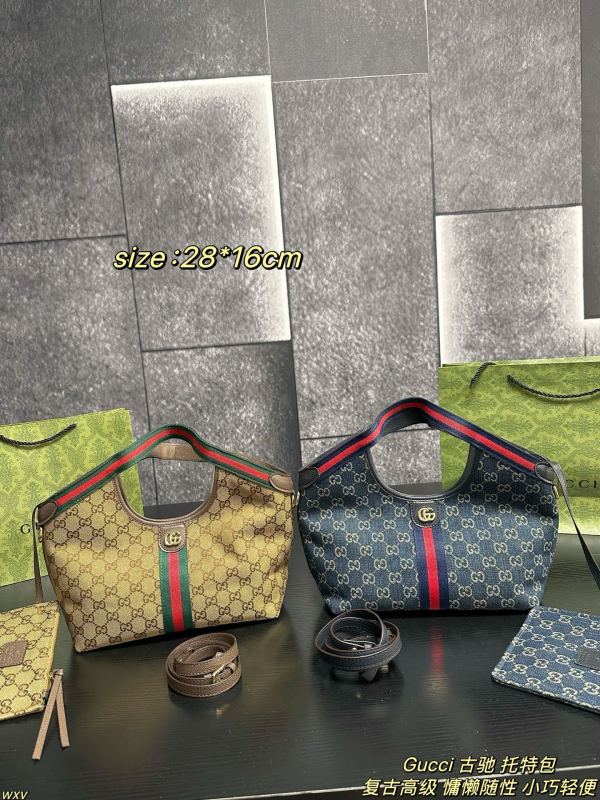 グッチバッグ GUCCI 2025新作 トートバッグ