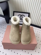 ミュウミュウ靴 Miu Miu 2025新作 スノーシューズ