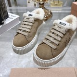 ミュウミュウ靴 Miu Miu 2025新作 カジュアルシューズ