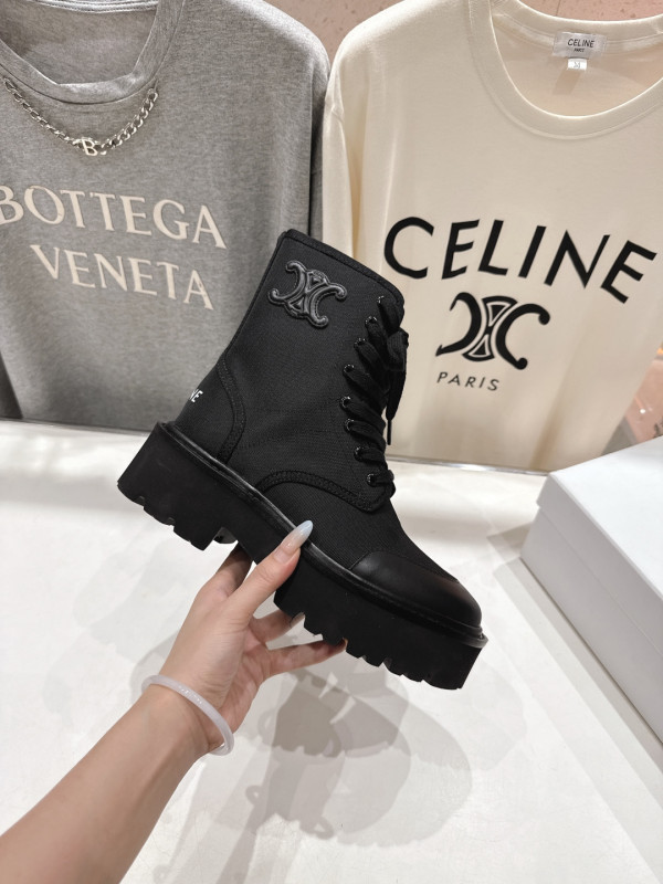 セリーヌ靴 CELINE 2025新作 ショートブーツ
