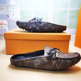 ルイヴィトン靴 LOUIS VUITTON 2025新作 豆豆靴