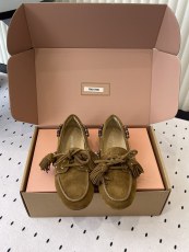 ミュウミュウ靴 Miu Miu 2025新作 ローファー