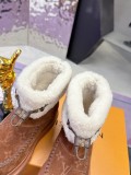 ルイヴィトン靴 LOUIS VUITTON 2025新作 スノーシューズ