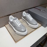 プラダ靴 PRADA 2025新作 カジュアルシューズ