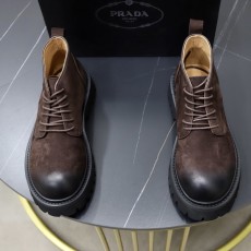 プラダ靴 PRADA 2025新作 ショートブーツ