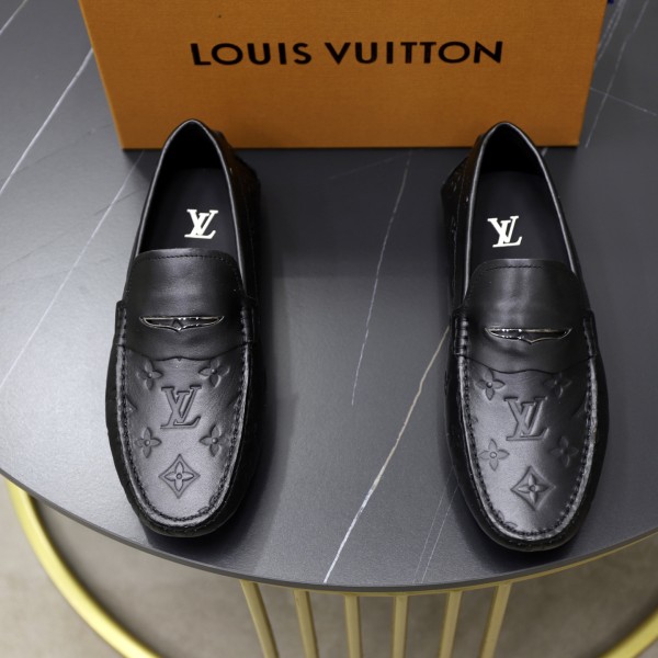 ルイヴィトン靴 LOUIS VUITTON 2025新作 豆豆靴