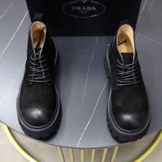 プラダ靴 PRADA 2025新作 ショートブーツ