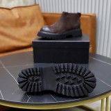 プラダ靴 PRADA 2025新作 ショートブーツ