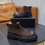 プラダ靴 PRADA 2025新作 ショートブーツ