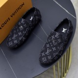 ルイヴィトン靴 LOUIS VUITTON 2025新作 豆豆靴