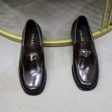 プラダ靴 PRADA 2025新作 モカシン
