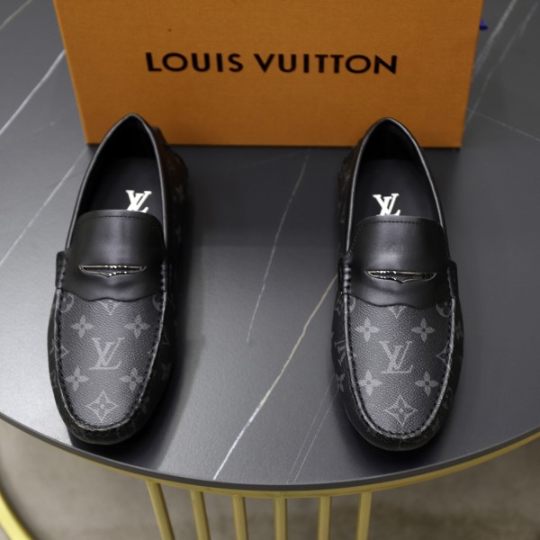 ルイヴィトン靴 LOUIS VUITTON 2025新作 豆豆靴