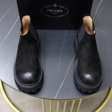 プラダ靴 PRADA 2025新作 ショートブーツ