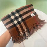 バーバリーマフラー BURBERRY 2025新作カシミヤのマフラー