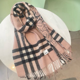 バーバリーマフラー BURBERRY 2025新作カシミヤのマフラー