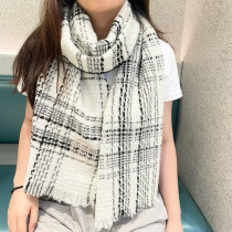 シャネルマフラー CHANEL 2025新作カシミヤのマフラー