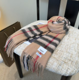 バーバリーマフラー BURBERRY 2025新作カシミヤのマフラー