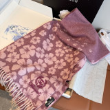 シャネルマフラー CHANEL 2025新作カシミヤのマフラー
