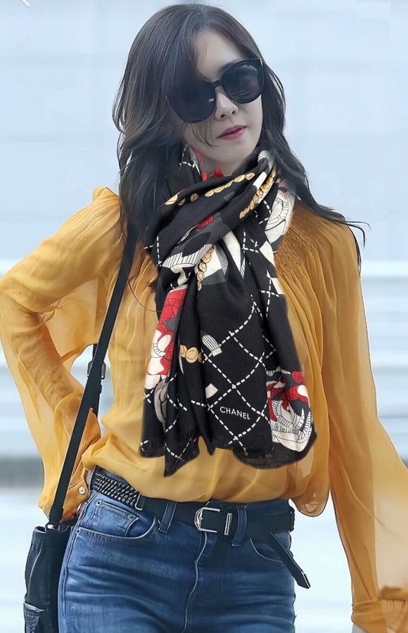 シャネルマフラー CHANEL 2025新作マフラー