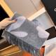 シャネルマフラー CHANEL 2025新作カシミヤのマフラー