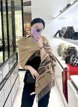 バーバリーマフラー BURBERRY 2025新作カシミヤのマフラー