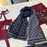 グッチマフラー GUCCI 2025新作ウールのマフラー