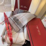 ロロ・ピアーナマフラー Loro Piana 2025新作カシミヤのマフラー