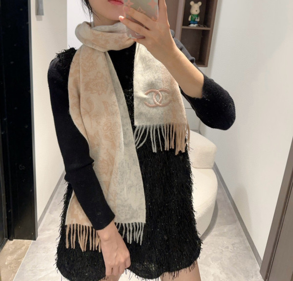 シャネルマフラー CHANEL 2025新作マフラー