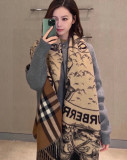 バーバリーマフラー BURBERRY 2025新作カシミヤのマフラー
