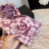 シャネルマフラー CHANEL 2025新作カシミヤのマフラー