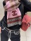 シャネルマフラー CHANEL 2025新作カシミヤのマフラー