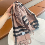 バーバリーマフラー BURBERRY 2025新作カシミヤのマフラー