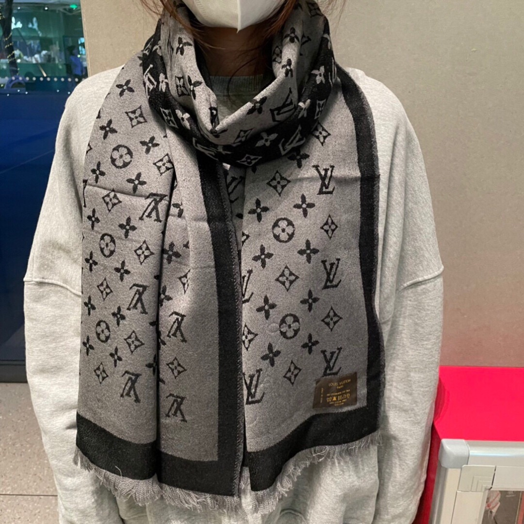 ルイヴィトンマフラー LOUIS VUITTON 2025新作マフラー