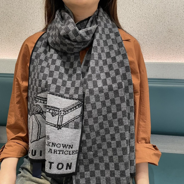 ルイヴィトンマフラー LOUIS VUITTON 2025新作マフラー