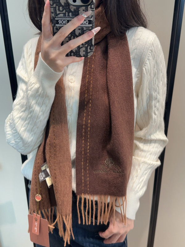 ロロ・ピアーナマフラー Loro Piana 2025新作カシミヤのマフラー