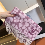 シャネルマフラー CHANEL 2025新作カシミヤのマフラー