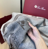 ロロ・ピアーナマフラー Loro Piana 2025新作カシミヤのマフラー