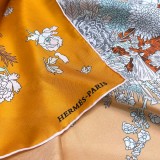 エルメスマフラー HERMES 2025新作シルクスカーフ