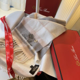 ロロ・ピアーナマフラー Loro Piana 2025新作カシミヤのマフラー
