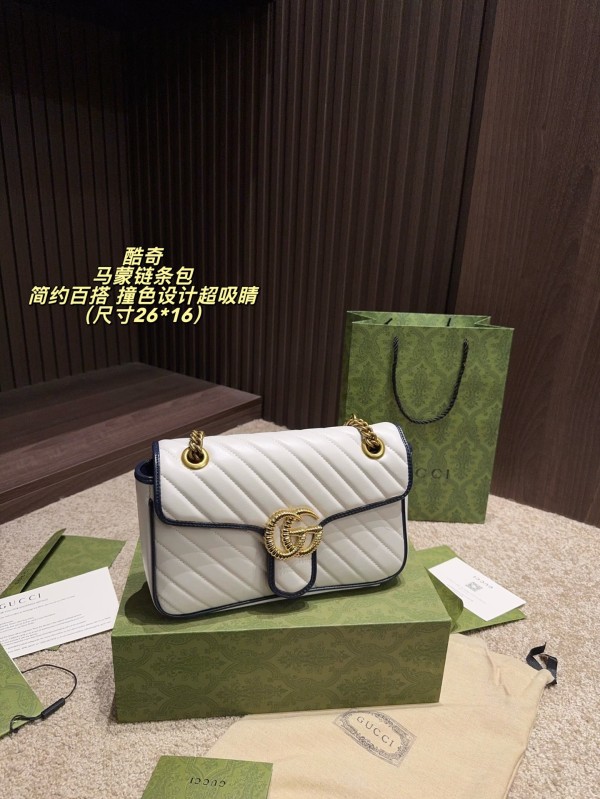 グッチバッグ GUCCI 2025新作 チェーンバッグ