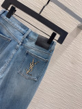 サンローラン服 Yves Saint Laurent 2026新作 ジーンズ
