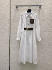 ルイヴィトン服 LOUIS VUITTON 2026新作 シャツスカート