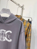 セリーヌ服 CELINE 2026新作 フード付きスウェットシャツ