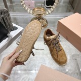 ミュウミュウ靴 Miu Miu 2026新作 カジュアルシューズ