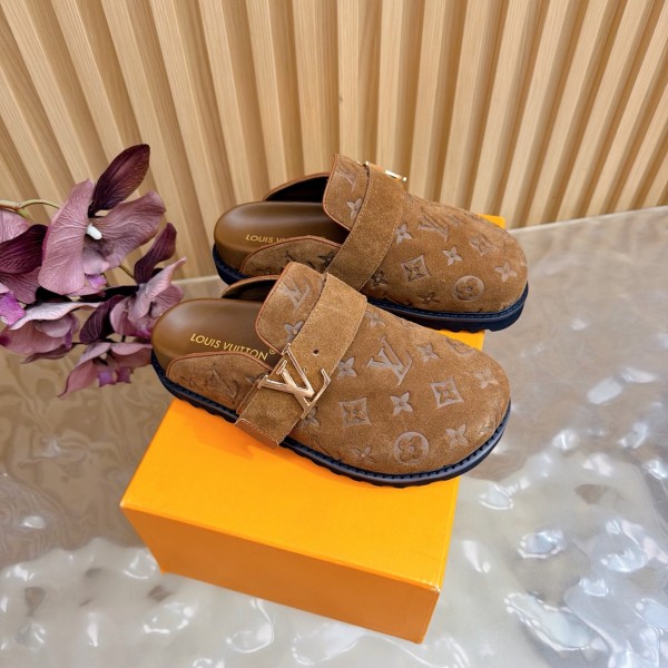 ルイヴィトン靴 LOUIS VUITTON 2026新作 ミュール
