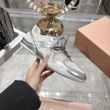 ミュウミュウ靴 Miu Miu 2026新作 トレーナーシューズ