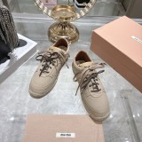 ミュウミュウ靴 Miu Miu 2026新作 カジュアルシューズ
