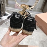ミュウミュウ靴 Miu Miu 2026新作 カジュアルシューズ