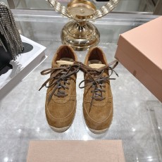 ミュウミュウ靴 Miu Miu 2026新作 カジュアルシューズ